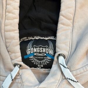 Gongshow Beige Hoodie Womens Medium 2/$20 FINAL WEEK FOR THIS ITEM